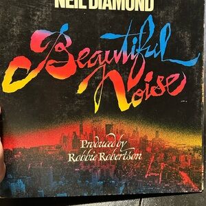 Neil Diamond 'Beautiful Noise' Album Cover Art vinyl
